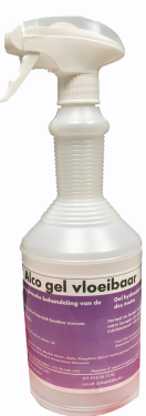 01.10.041/1LSPR Alco gel 1L Spray (Vloeibaar) Alcoholgel bevat een snelle ontsmetting van de handen zonder het gebruik van water. Alcoholgel moet worden toegepast voor schone gezonde handen. 01.10.041/1LSPR