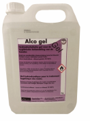 01.10.041/GEL Alco Gel 5L (Gel vorm) Alcoholgel bevat een snelle ontsmetting van de handen zonder het gebruik van water. Alcoholgel moet worden toegepast voor schone gezonde handen. 01.10.041 gel