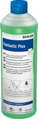 01.12.119 Pantastic Plus  6 x 1 l PANTASTIC PLUS is een sterk geconcentreerd handwasmiddel. Het is geschikt voor ieder wasbaar
object  zoals potten en pannen. PANTASTIC PLUS verwijdert gemakkelijk alle soorten vet dankzij
 de combinatie van effectieve oplosmiddelen en oppervlakteactieve stoffen.


Geconcentreerde formulering
Werkt snel op alle soorten oppervlakken
Geschikt voor alle wasbare objecten 01.12.119