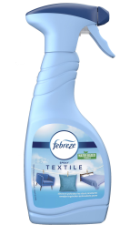 01.13.011 Ambi-pur Febreze Classic  500 M L. De Ambi Pur textielverfrisser spray met Odourclear-technologie zuivert je textiel van hardnekkige geuren en laat een lichte, frisse geur achter.

De Classic geur haalt de buitenlucht naar binnen met de frisse geur van in de wind gedroogde was. De Ambi Pur textielverfrissers zijn een verademing voor moeilijk te wassen stoffen als bankovertrekken, gordijnen en tapijten. Elke dag dringen er in de stoffen in je huis hardnekkige geuren die met de tijd geleidelijk aan terug in de lucht komen. Ambi Pur met zijn nieuwe en unieke Odourclear-technologie, een technologie die geurtjes elimineert, zuivert je textiel van hardnekkige geuren zodat jij en je gasten met een glimlach kunnen ademen. Probeer het volledige assortiment Ambi Pur producten met de unieke Odourclear-technologie waaronder de Ambi Pur lucht- en autoverfrisser. Probeer ook de Ambi Pur 3Volution Elektrische Luchtverfrissers voor de voortdurende eliminatie van geuren, tot 90 dagen lang. 

De Classic geur haalt de buitenlucht naar binnen met de frisse geur van in de wind gedroogde was
Dermatologisch getest
Veilig te gebruiken in de buurt van katten en honden 01.13.011