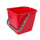 02.09.028 Emmer rechthoekig Rood   25 L.  r25.bmp