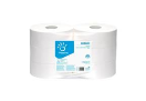 03.02.015 Toiletpapier Maxi Jumbo  350 m.x 9.5 cm, Tissue wit 2-laags, (6R) Ecolabel  03.02.015