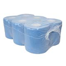 03.03.030 Poetsrol Wiping Roll , 2-laags, blauw   (6R)  03.03.030.jpg