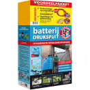 18918BSI Sproeier 15 liter met oplaadbare batterij Voordeelpakket POMPEN WORDT OVERBODIG EN OOK DRAGEN WORDT OVERBODIG !!

Voordeelpakket met: 
-Batterijdrukspuit
-Spuitleiding 6 meter
-Spuitkap
-Spleetdop


Verlengspuitleiding wordt gekoppeld aan de bestaande leiding =8m lengte=200 vierkantemeter
Behandeling van grote oppervlakken: parkings, opritten, terasse,...
Behandelen tussen beplaningen, zonder hinder
Behandeling van muren, daken
Je kan op een ladder, de drukspuit blijft op de grond staan. 
 18918BSI