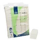 773228 Multifold handdoekjes - recycled tissue - 2 laags - 24 x 21 cm - WIT - 3750 stuk  773228