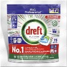 881286 Dreft Pro Platinum Regular Vaatwastabs 3x75ct  881286