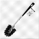 SP8008W Koala Toiletborst.Kunststof Houder Wit/Vezel Zwart  sp8008w