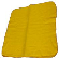 02.07.022 Stofdoek geel   40 x 40 cm. 2 stuks  02.07.022.jpg