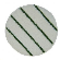 06.04.001 Bonnetpad met groene streep 17"/432 mm.  06.04.001