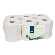 773004 Midi Centerfeed Multirol - recycled tissue - 1 laags - 300 m x 19,5 cm - WIT - 6  773004