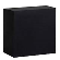 T32670  2 LAAGS SERVETTEN 25x25 1/4, PURE CELLULOSE, ZWART 30x100st (I-0341)  T32670
